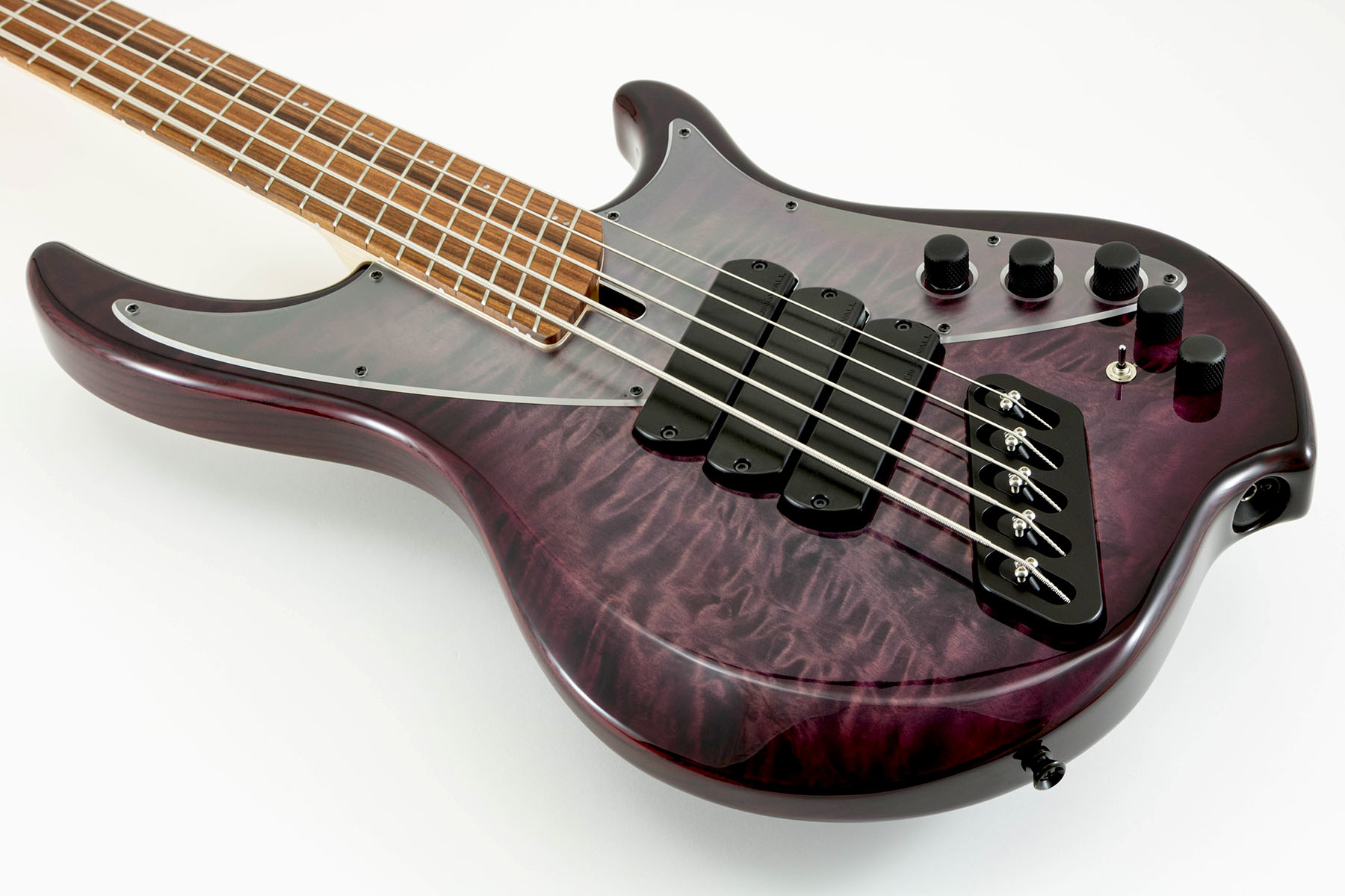 Dingwall Combustion Nashville Cn3 5c 3pu Active Pf - Ultraviolet Burst - Solid body electric bass - Variation 2