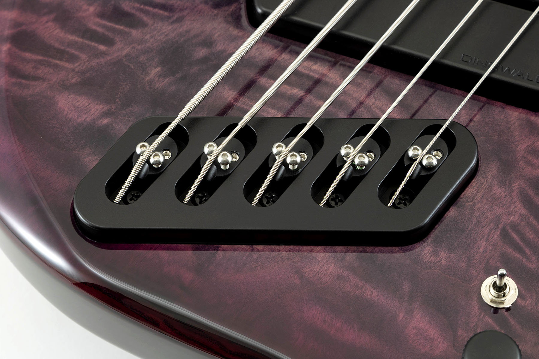 Dingwall Combustion Nashville Cn3 5c 3pu Active Pf - Ultraviolet Burst - Solid body electric bass - Variation 3