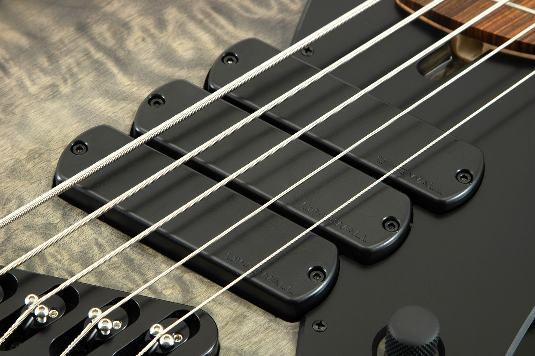 Dingwall Combustion Nashville Cn3 5c 3pu Active Pf - 2-tone Black Burst - Solid body electric bass - Variation 4