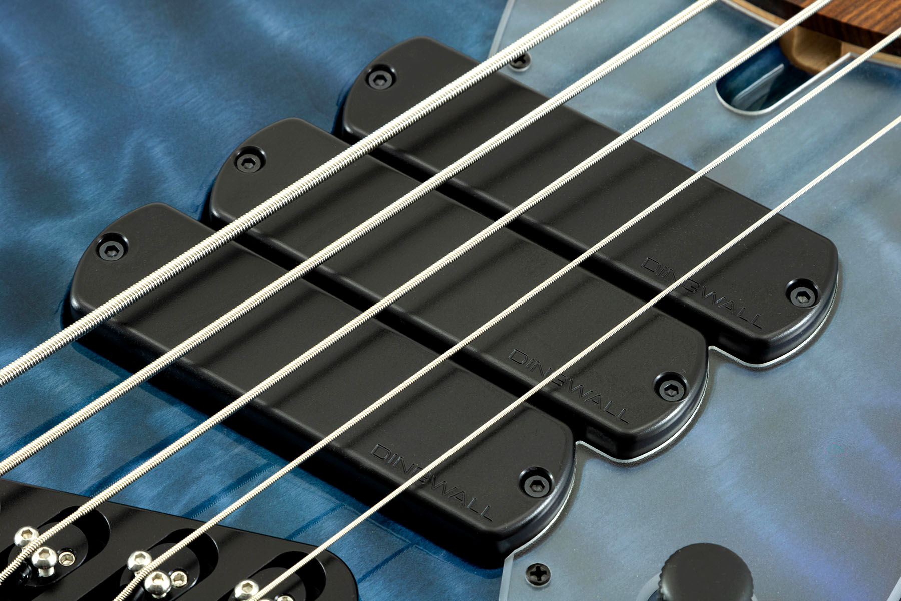 Dingwall Combustion Nashville Cn3 5c 3pu Active Pf - Indigo Burst - Solid body electric bass - Variation 4