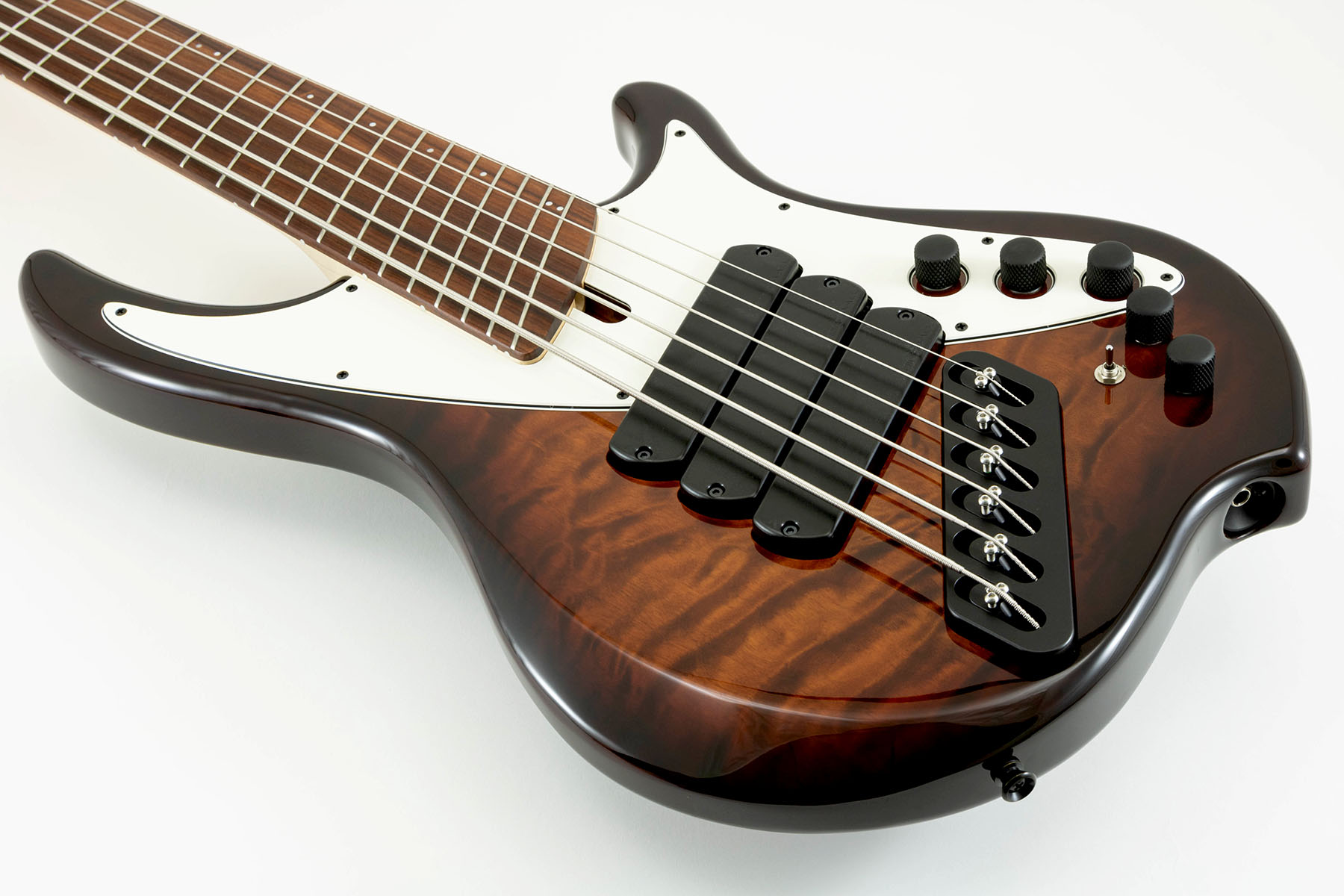 Dingwall Combustion Nashville Cn3 6c 3pu Active Pf - Vintage Burst - Solid body electric bass - Variation 2