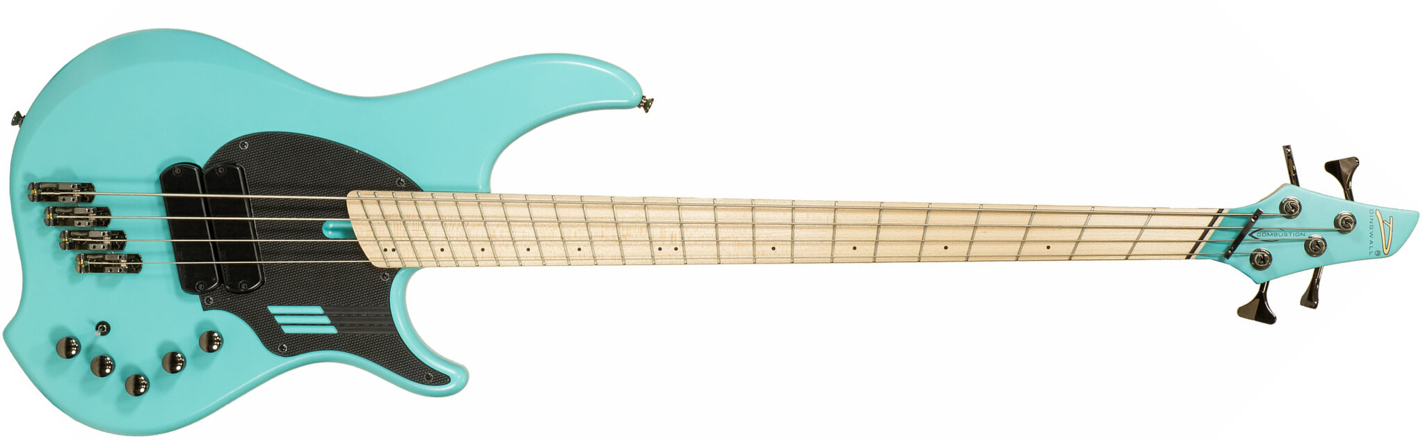 Dingwall Adam Nolly Getgood Ng2 4c Signature 2pu Active Mn - Matte Celestial Blue - Solid body electric bass - Main picture