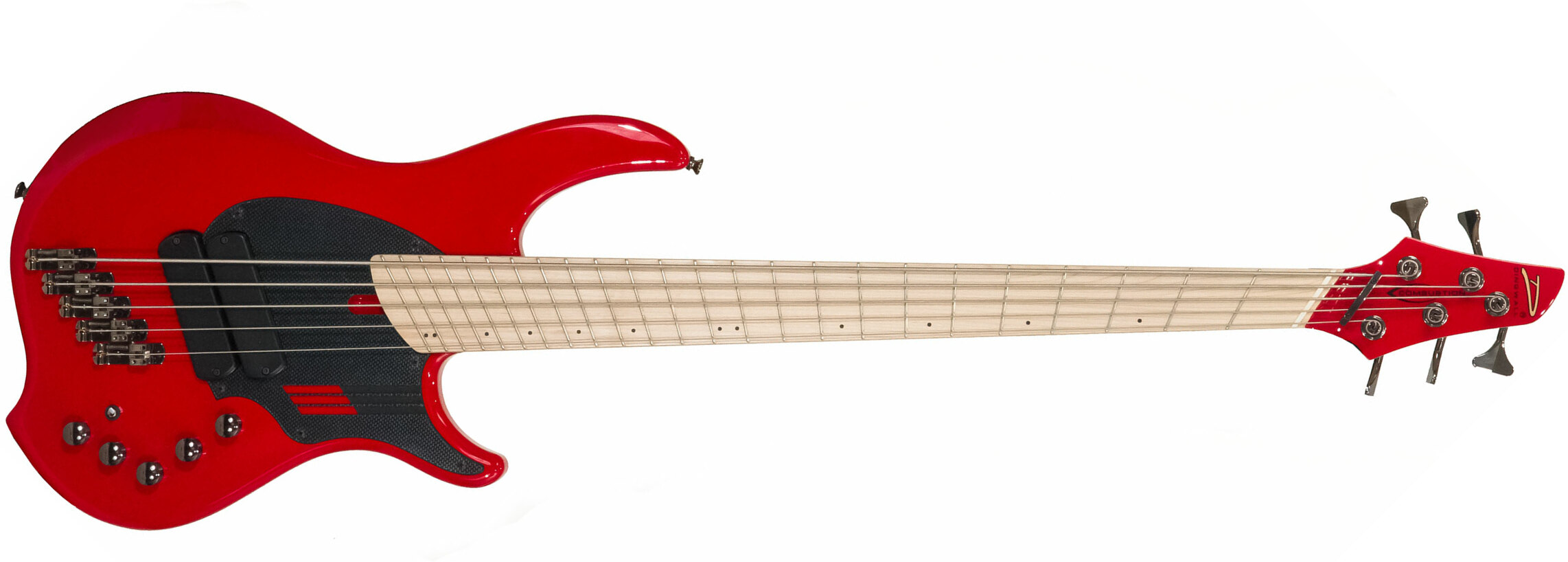 Dingwall Adam Nolly Getgood Ng2 5c Signature 2pu Active Mn - Ferrari Red - Solid body electric bass - Main picture