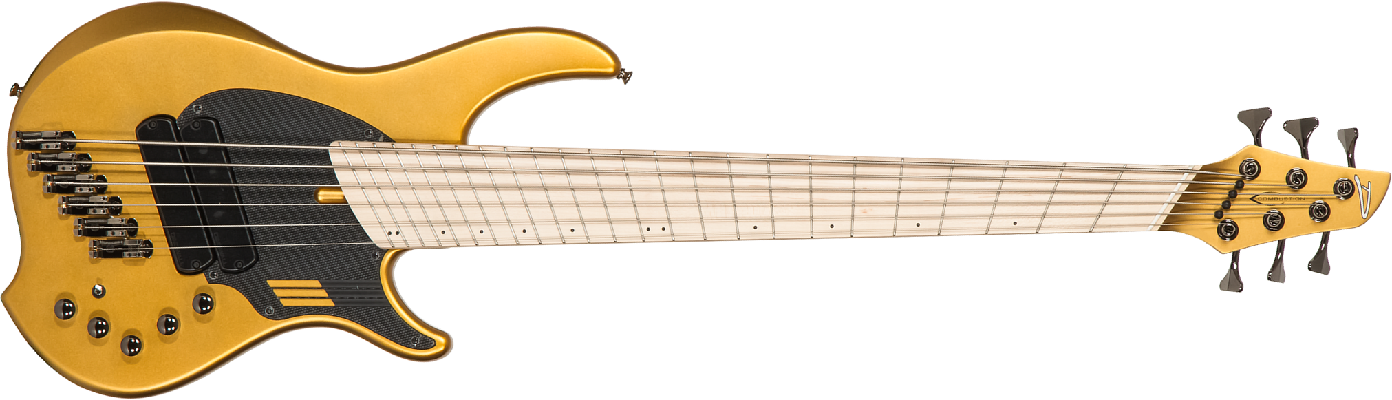 Dingwall Adam Nolly Getgood Ng2 6c 2pu Signature Active Mn - Gold Matte - Solid body electric bass - Main picture