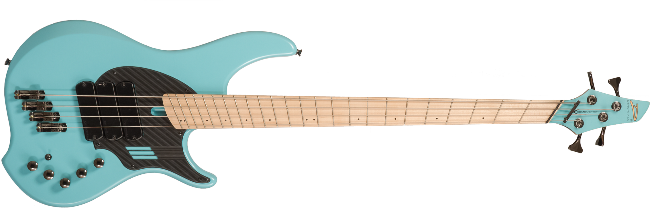 Dingwall Adam Nolly Getgood Ng3 4c Signature 3pu Active Mn - Matte Celestial Blue - Solid body electric bass - Main picture
