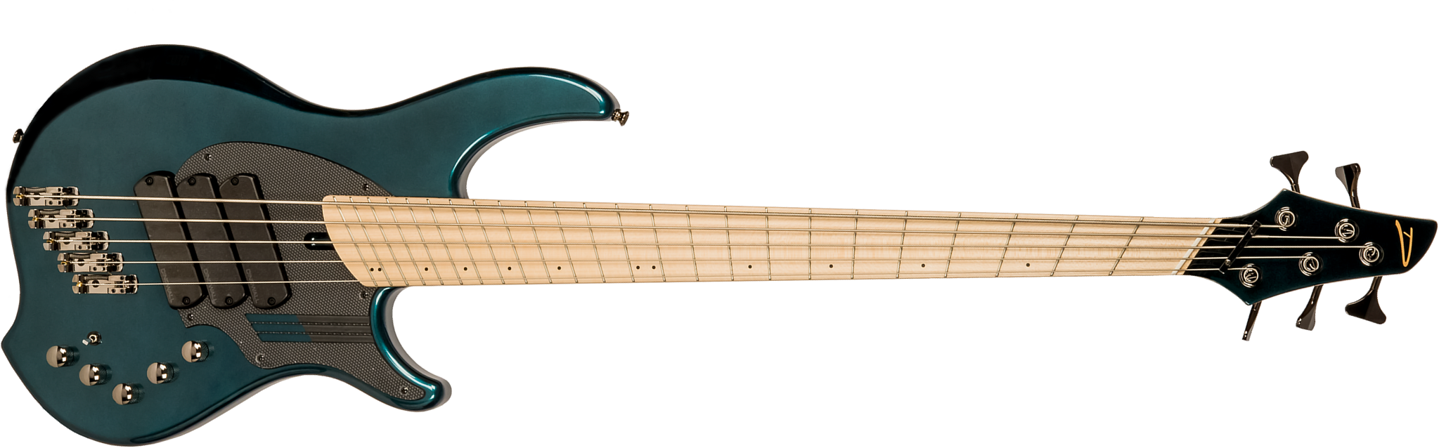 Dingwall Adam Nolly Getgood Ng3 5c Signature 3pu Active Mn - Black Forrest Green - Solid body electric bass - Main picture