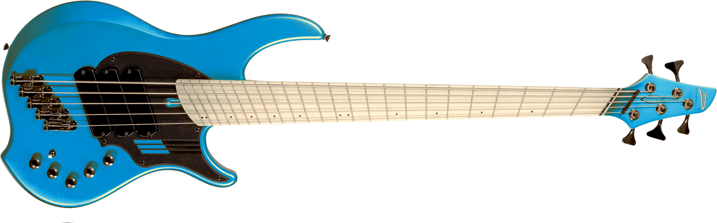 Dingwall Adam Nolly Getgood Ng3 5c Signature 3pu Active Mn - Laguna Seca Blue - Solid body electric bass - Main picture