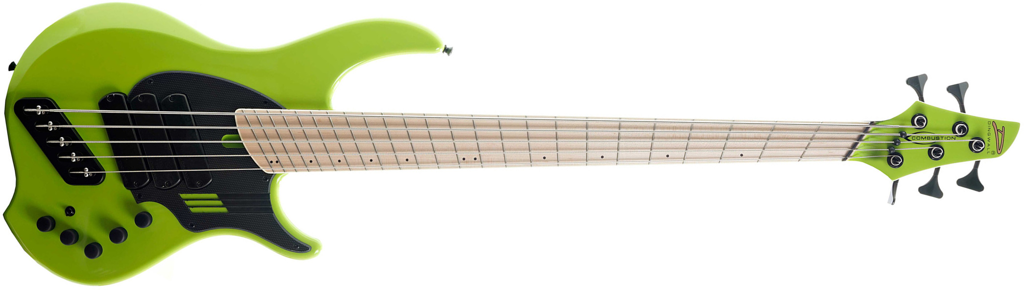 Dingwall Adam Nolly Getgood Ng3 5c Signature 3pu Active Mn - Ferrari Green - Solid body electric bass - Main picture
