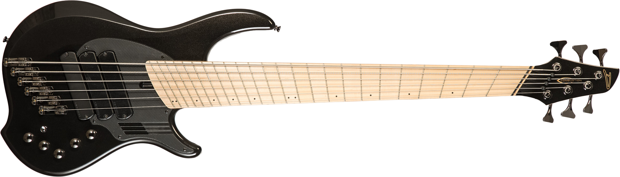 Dingwall Adam Nolly Getgood Ng3 6c Signature 3pu Active Mn - Metallic Black - Solid body electric bass - Main picture