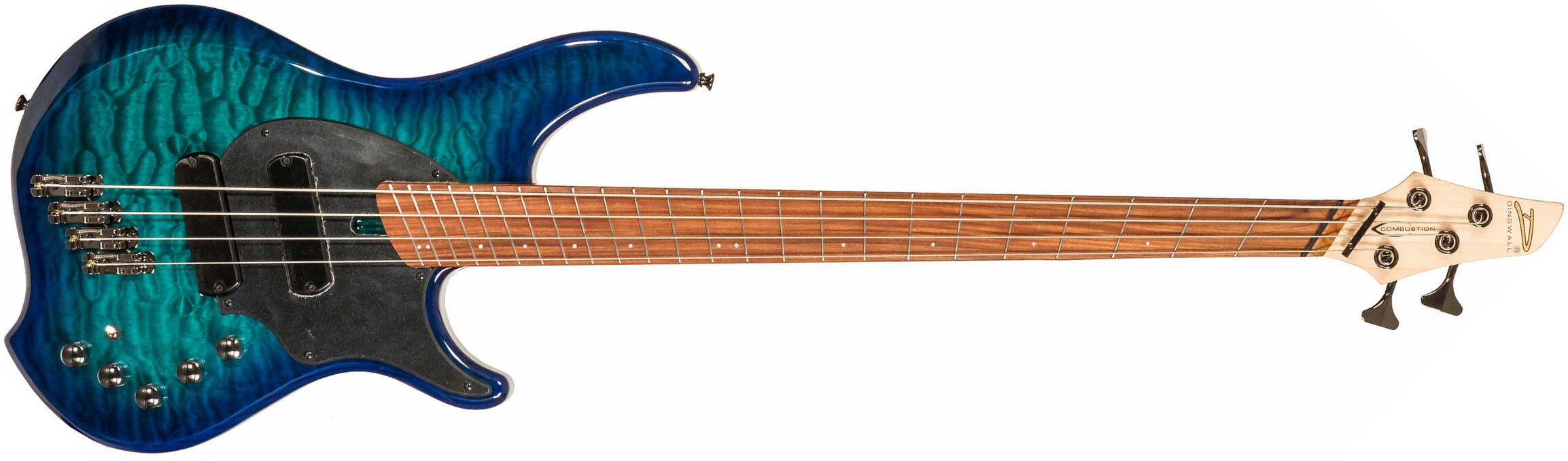 Dingwall Combustion Cb2 4c 2pu Active Pf - Whalepool Burst - Solid body electric bass - Main picture