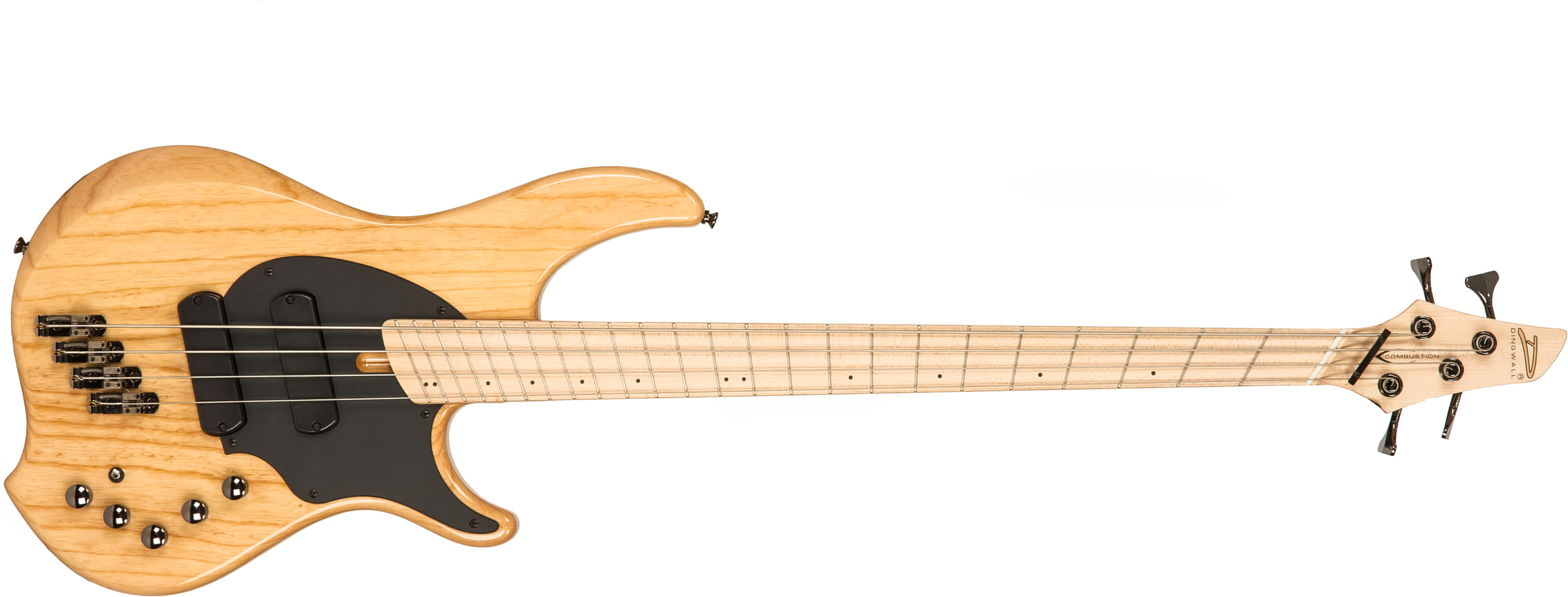 Combustion 4 2-Pickups (MN) - natural Solid body electric bass 
