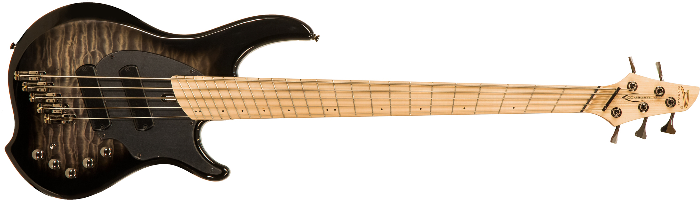 Dingwall Combustion Cb2 5c 2pu Active Mn - 2-tone Blackburst - Solid body electric bass - Main picture