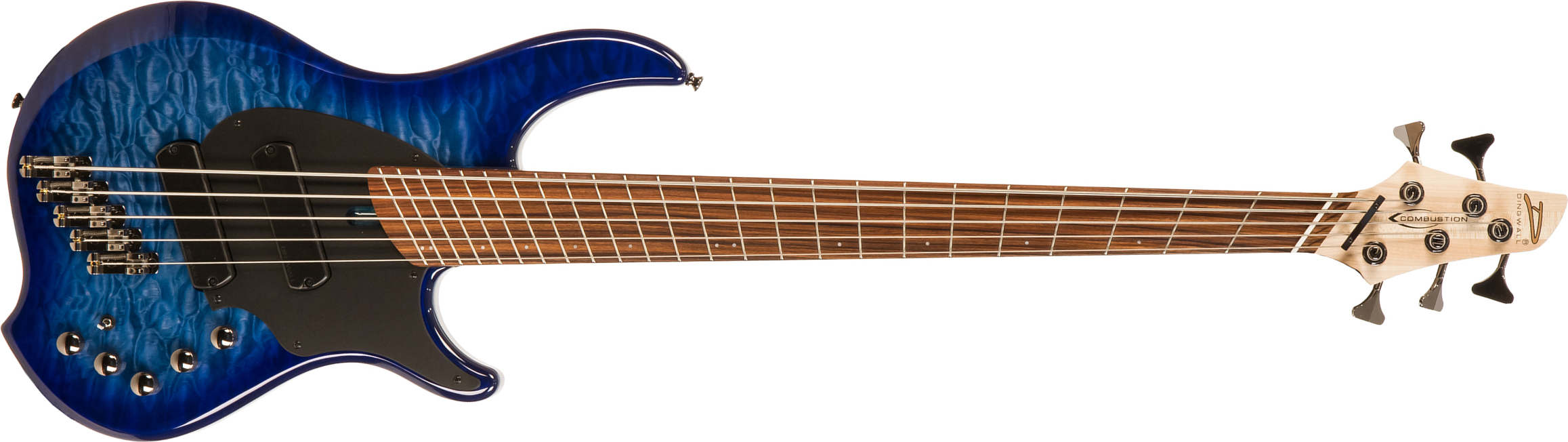 Dingwall Combustion Cb2 5c 2pu Active Pf - Indigo Burst - Solid body electric bass - Main picture