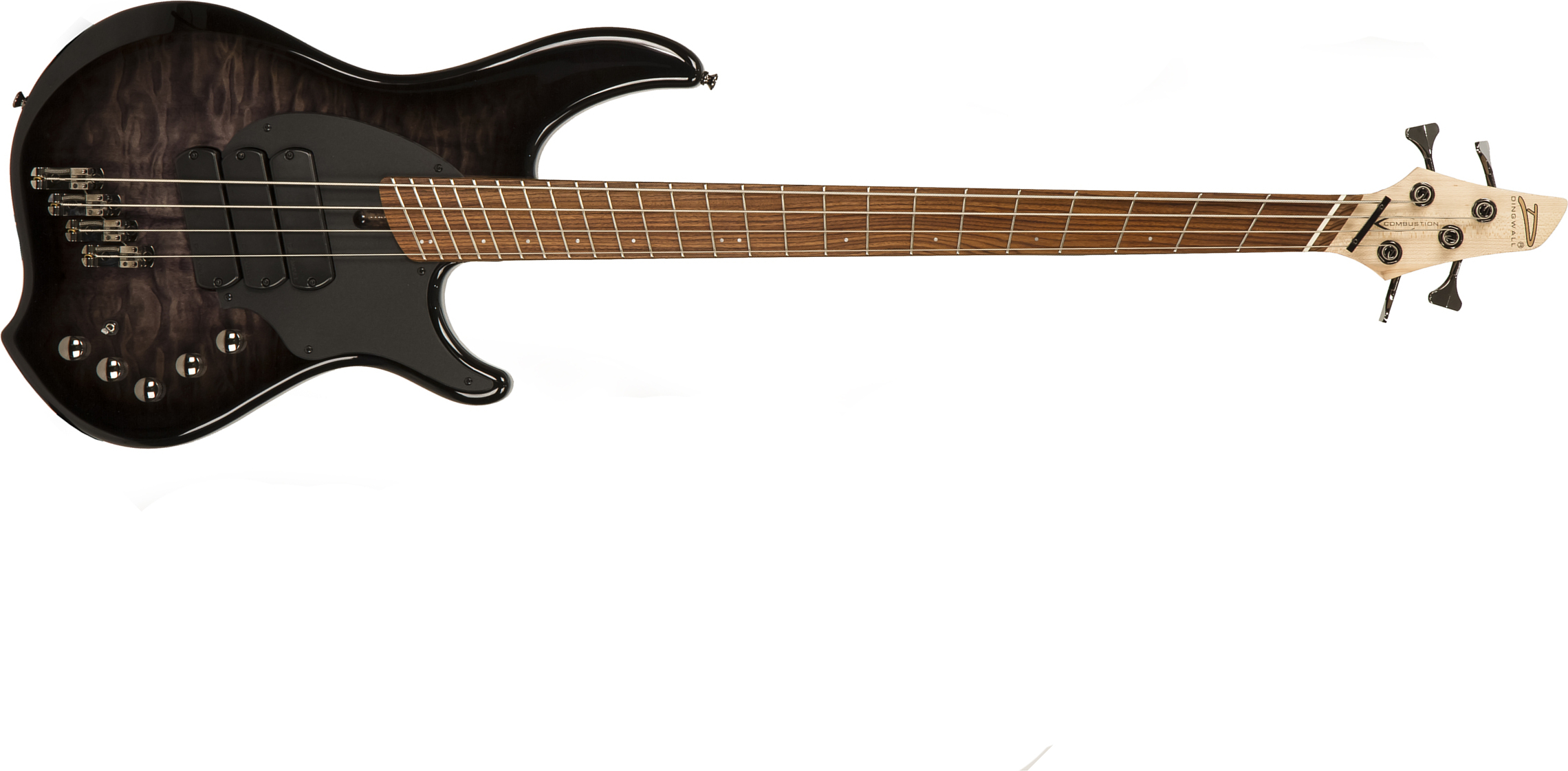 Dingwall Combustion Cb3 4c 3pu Active Mn - Black Burst - Solid body electric bass - Main picture