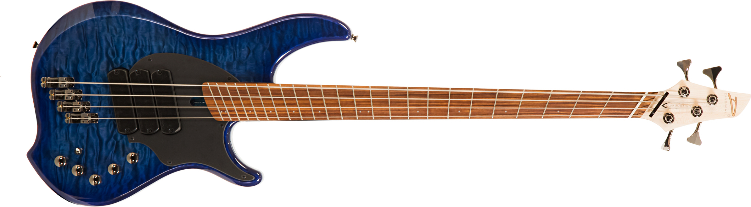 Dingwall Combustion Cb3 4c 3pu Active Pf - Indigo Burst - Solid body electric bass - Main picture