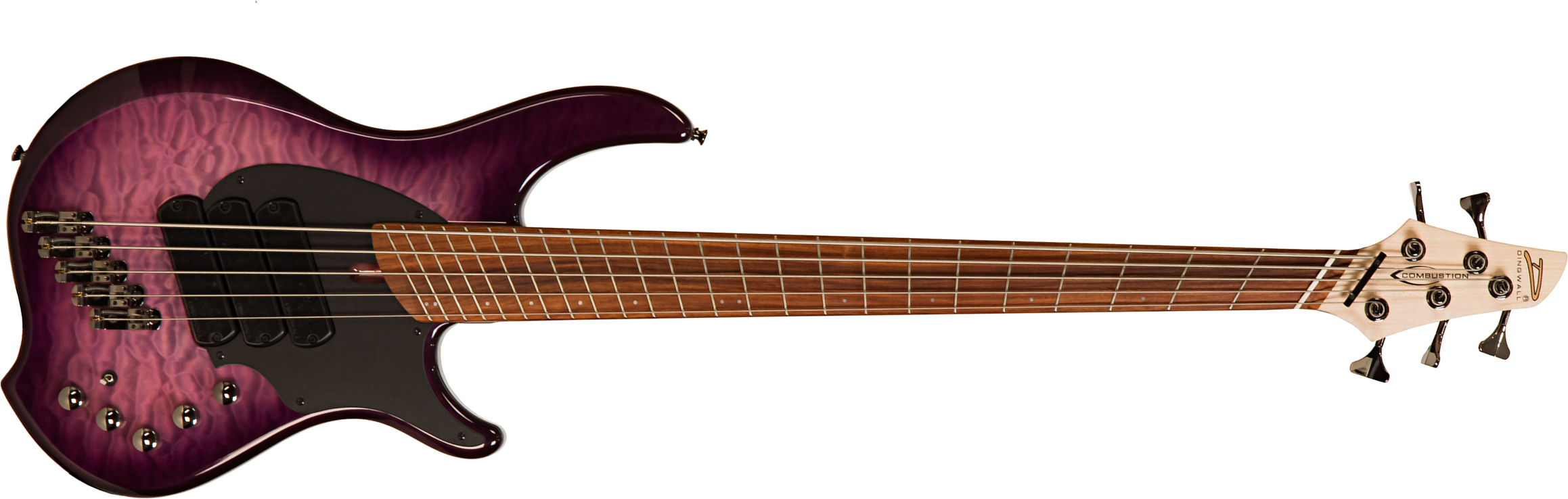 Dingwall Combustion Cb3 5c 3pu Active Mn - Ultra Violet Gloss - Solid body electric bass - Main picture