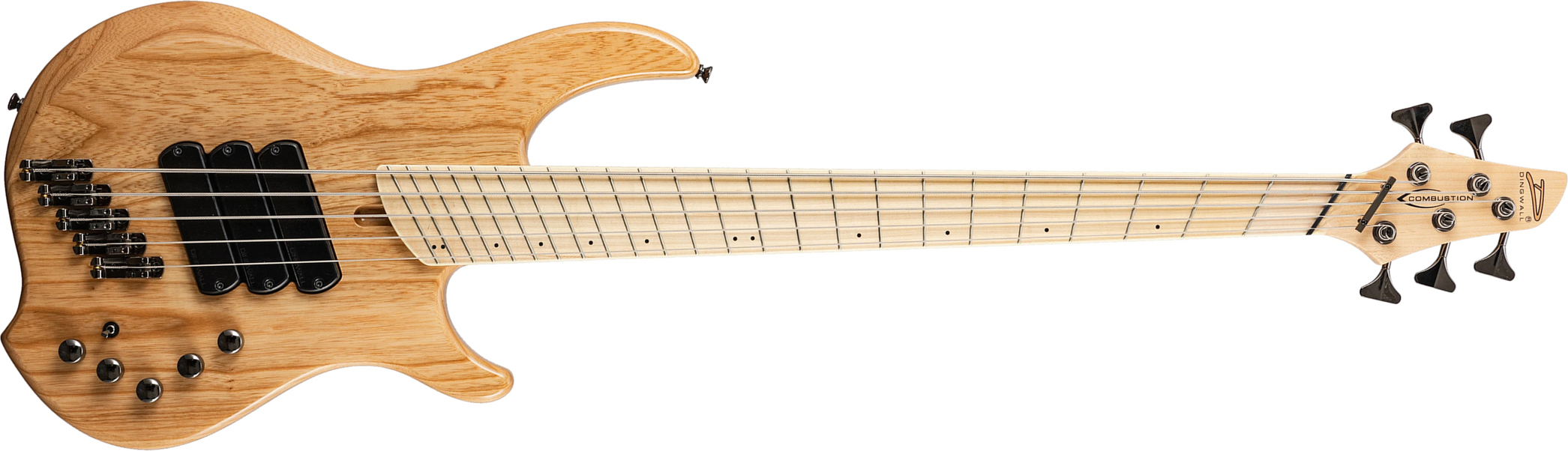 Dingwall Combustion Cb3 5c 3pu Active Mn - Natural - Solid body electric bass - Main picture