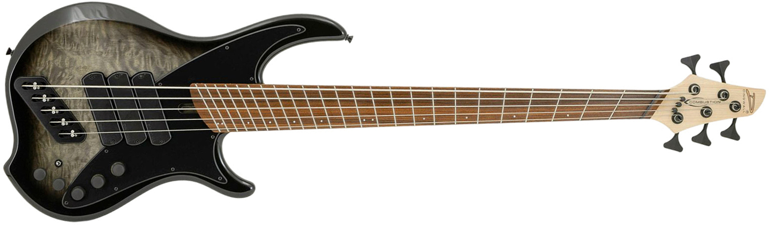 Dingwall Combustion Nashville Cn3 5c 3pu Active Pf - 2-tone Black Burst - Solid body electric bass - Main picture