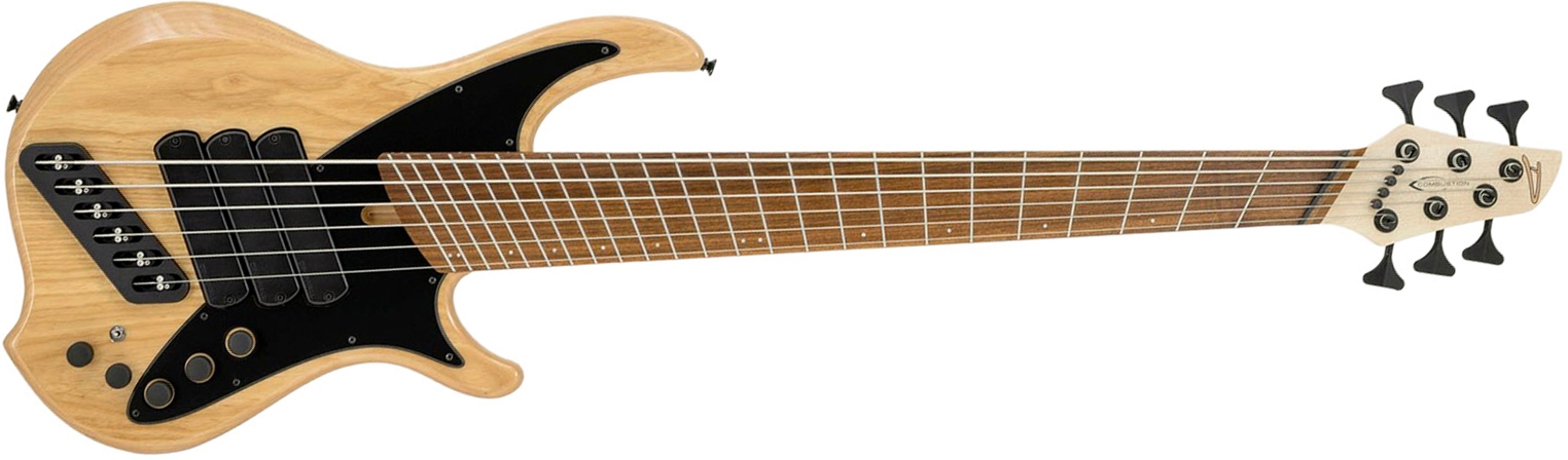 Dingwall Combustion Nashville Cn3 6c 3pu Active Pf - Natural - Solid body electric bass - Main picture