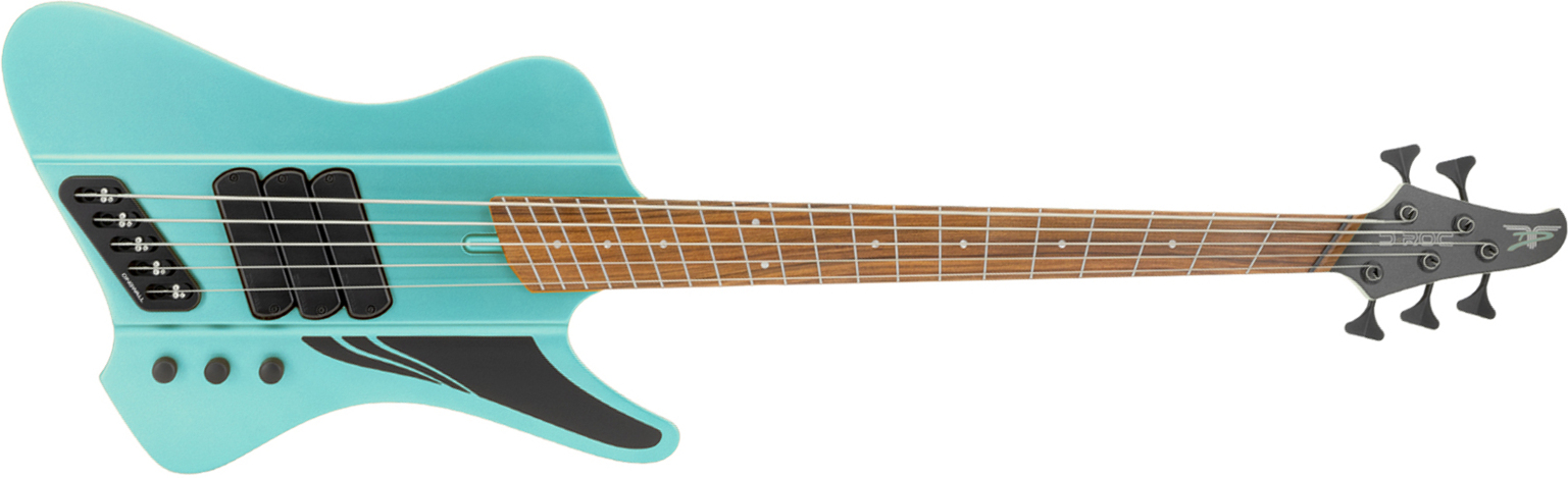 Dingwall D-roc Standard-3 5c 3pu Active Pf - Matte Celestial Blue - Solid body electric bass - Main picture