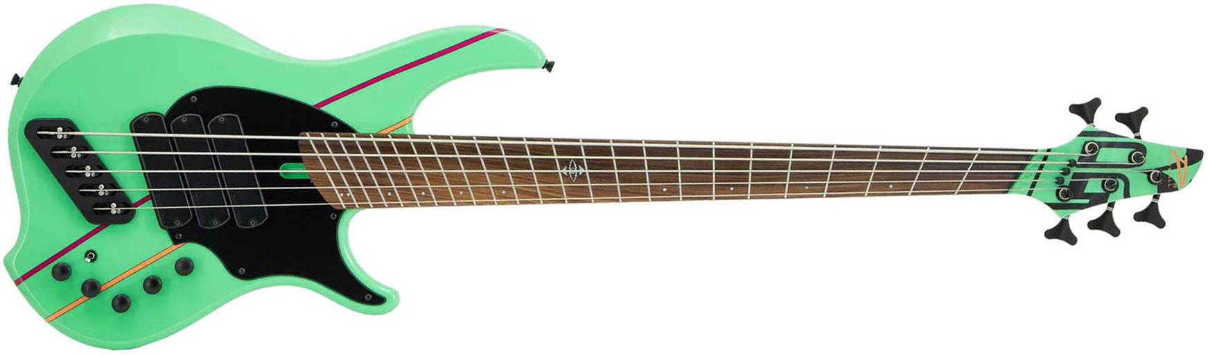 Dingwall John Taylor Rio Dream Jt3 4c Signature 3pu Active Pf - Seafoam Green - Solid body electric bass - Main picture