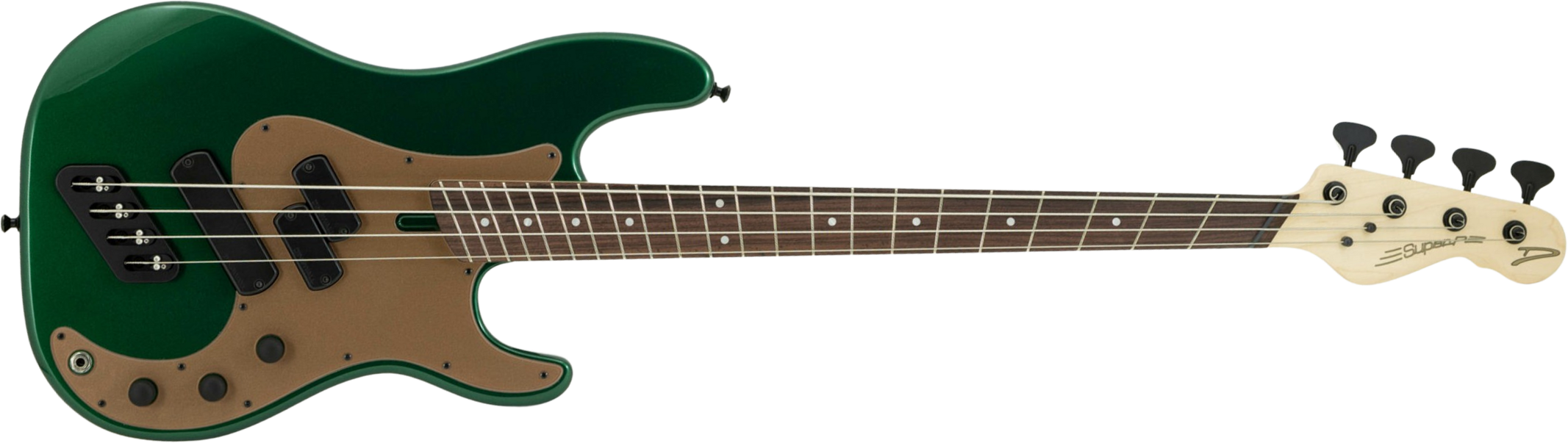 Dingwall Sp1 4c Rw - Gloss Dark Candy Green - Solid body electric bass - Main picture