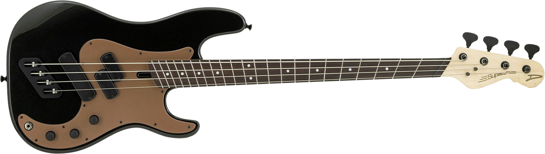 Dingwall Sp1 4c Rw - Gloss Metallic Black - Solid body electric bass - Main picture