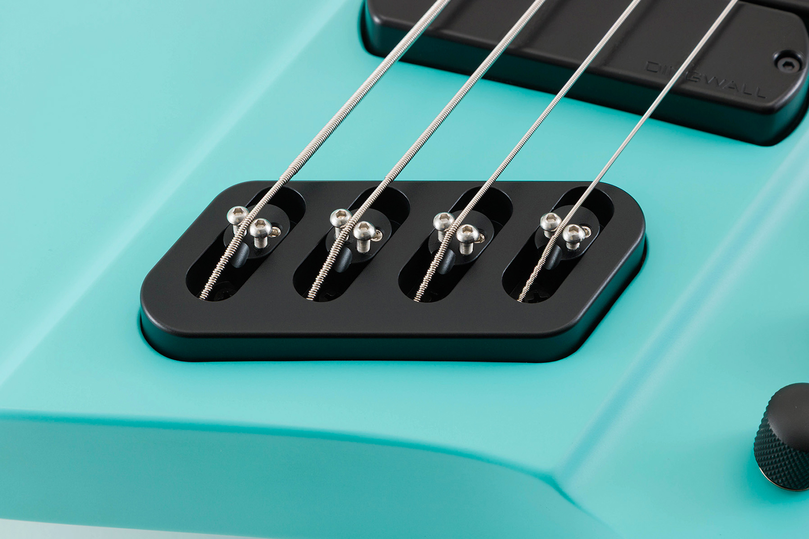 Dingwall D-roc Standard-3 4c 3pu Active Pf - Matte Celestial Blue - Solid body electric bass - Variation 3
