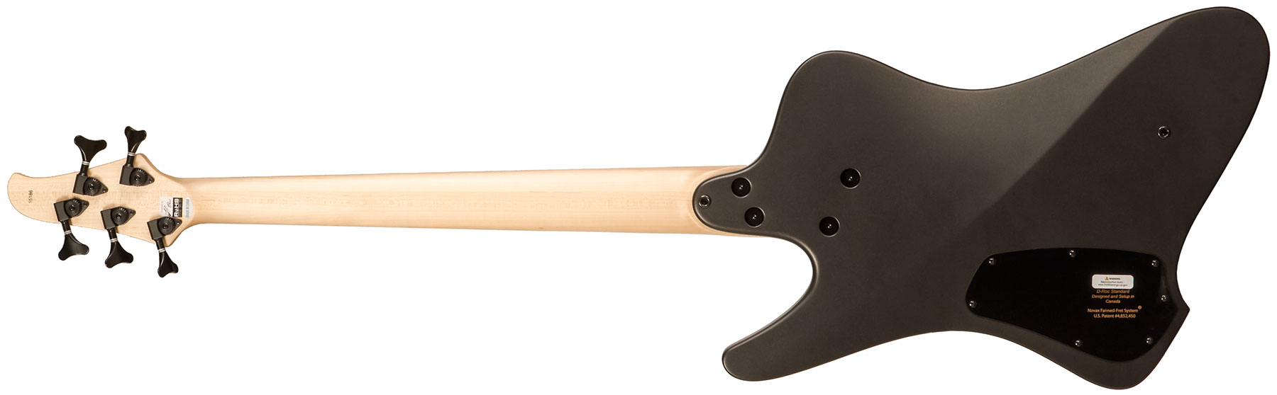 Dingwall D-roc Standard-3 5c 3pu Active Pf - Black Matte - Solid body electric bass - Variation 1