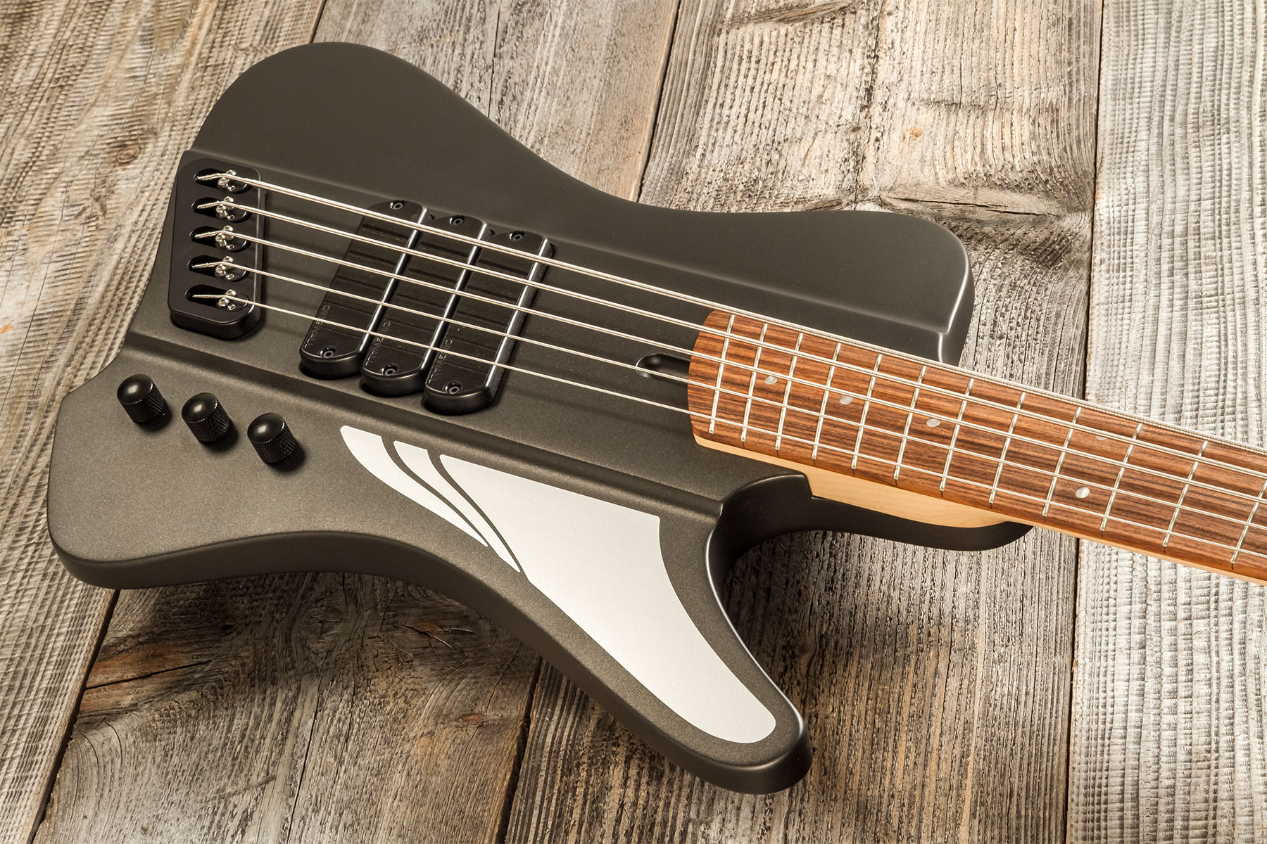Dingwall D-roc Standard-3 5c 3pu Active Pf - Black Matte - Solid body electric bass - Variation 2
