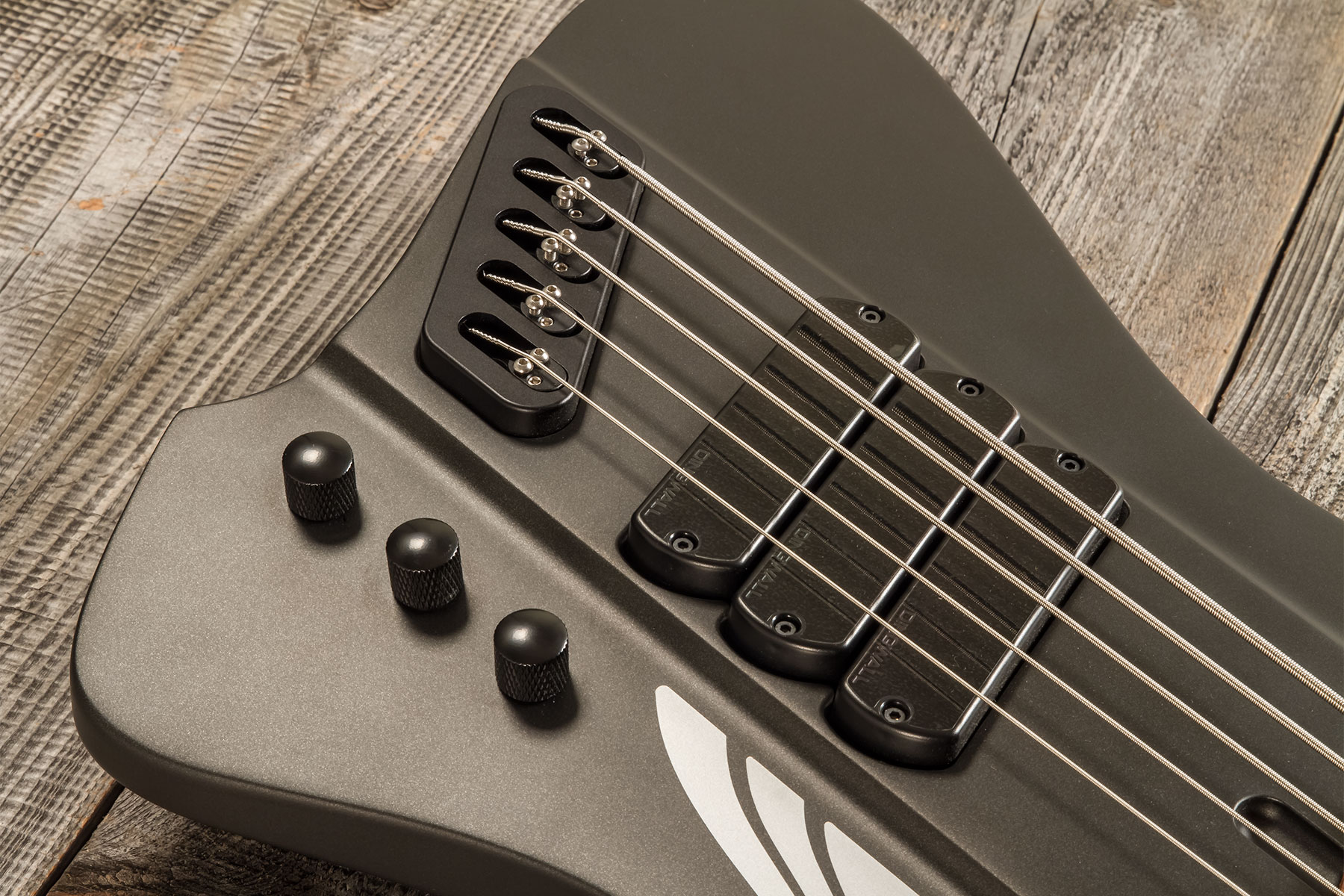 Dingwall D-roc Standard-3 5c 3pu Active Pf - Black Matte - Solid body electric bass - Variation 3