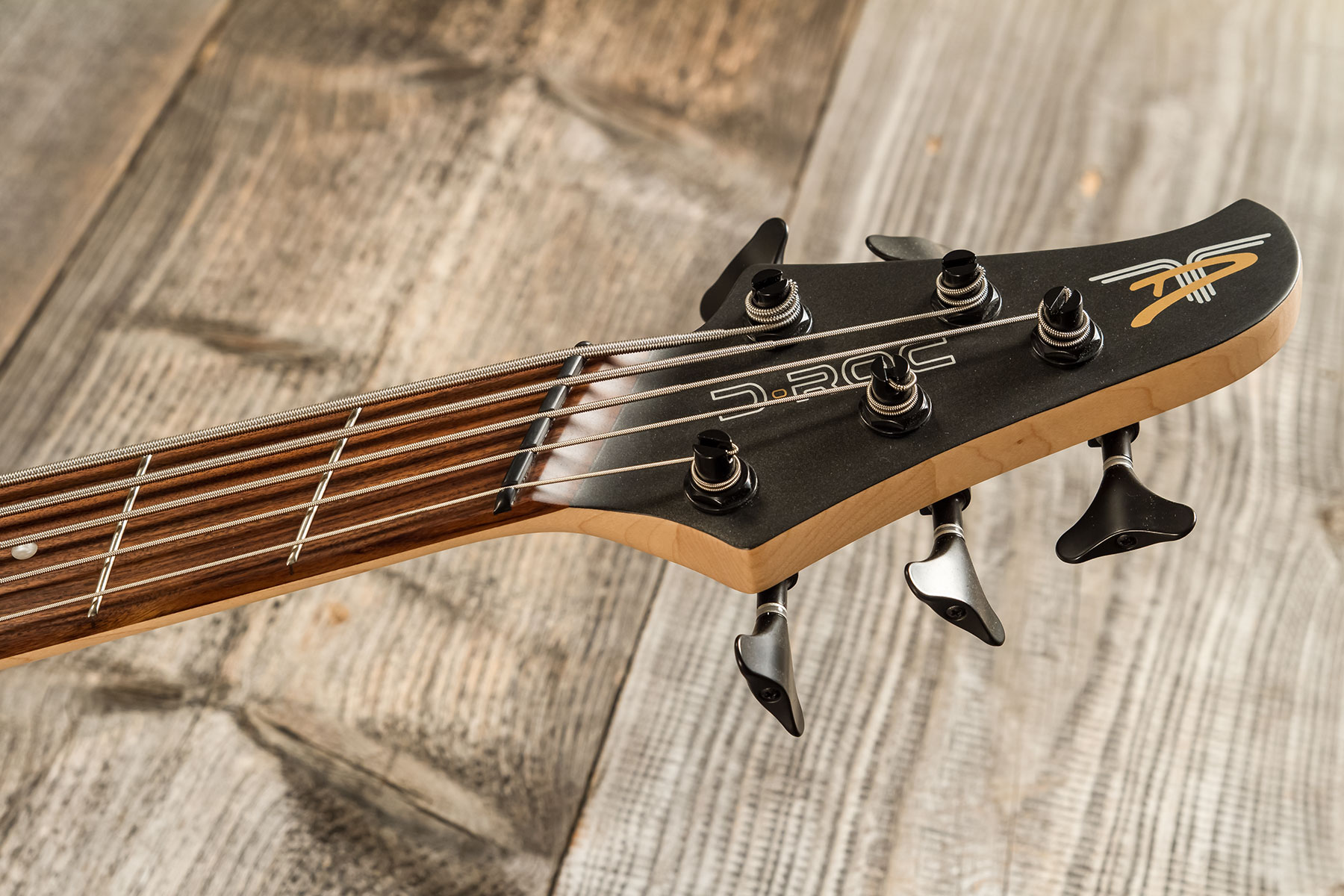 Dingwall D-roc Standard-3 5c 3pu Active Pf - Black Matte - Solid body electric bass - Variation 8