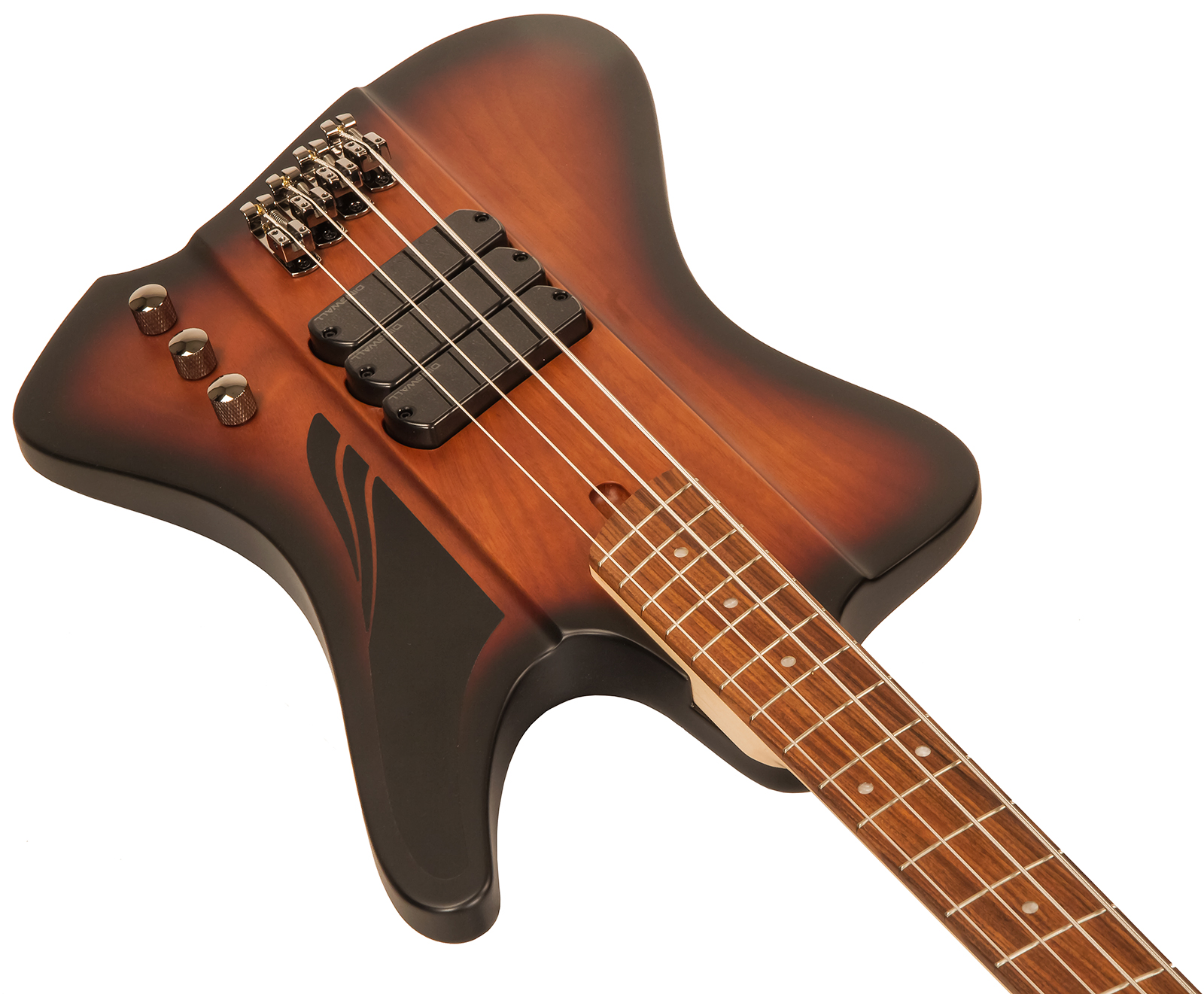 Dingwall D-roc Standard 4c 3-pickups Pf - Vintage Burst - Solid body electric bass - Variation 2