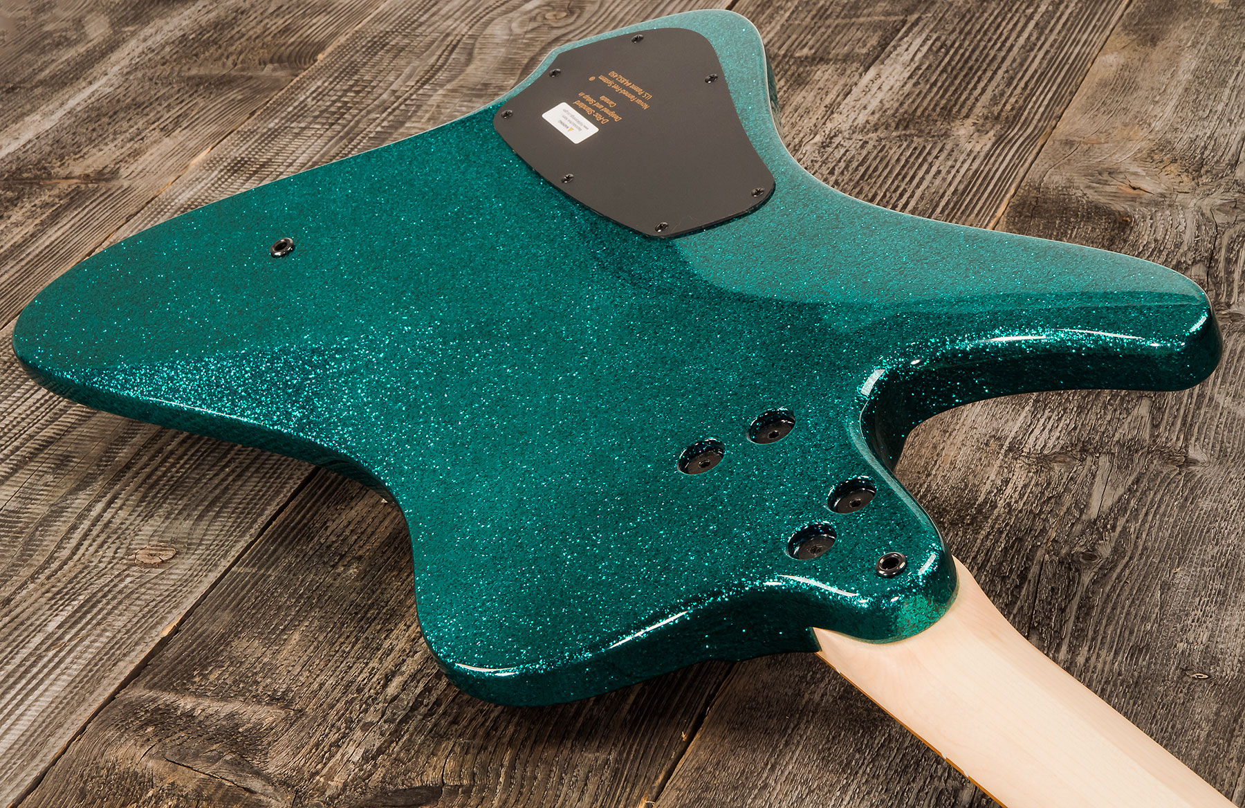 Dingwall D-roc Standard 4c 3-pickups Pf - Aquamarine Metalflake - Solid body electric bass - Variation 2