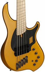 Solid body electric bass Dingwall Adam Nolly Getgood NG2 5 2-Pickups - Gold matte