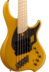 Solid body electric bass Dingwall Adam Nolly Getgood NG3 3-Pickups 5-String (MN) - Gold matte