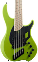 Solid body electric bass Dingwall Adam Nolly Getgood NG3 3-Pickups 5-String (MN) - Ferrari green
