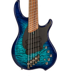 Solid body electric bass Dingwall Combustion 5 3-Pickups (PF) - Whalepool burst