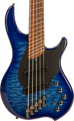 Solid body electric bass Dingwall Combustion 5 2-Pickups (PF) - Indigo burst