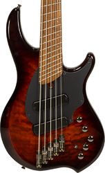 Solid body electric bass Dingwall Combustion 5 2-Pickups (PF) - Vintage burst