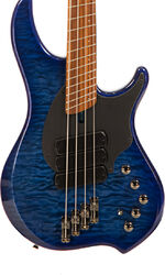 Solid body electric bass Dingwall Combustion 4 3-Pickups (PF) - Indigo burst