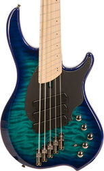 Solid body electric bass Dingwall Combustion 5 3-Pickups (MN) - Whalepool burst