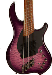 Solid body electric bass Dingwall Combustion 5 3-Pickups (MN) - Ultra violet gloss