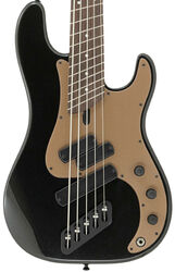 Solid body electric bass Dingwall SP1 5-String - Gloss Metallic Black