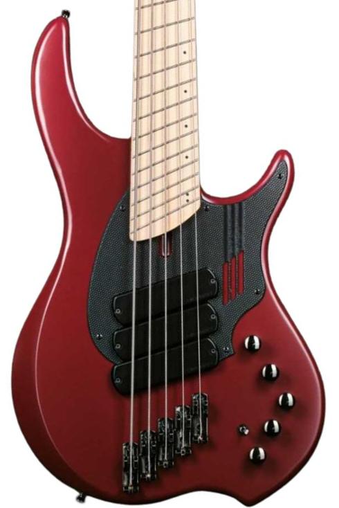 Solid body electric bass Dingwall Adam Nolly Getgood NG3 3-Pickups 5-String (MN) - Pegasus red