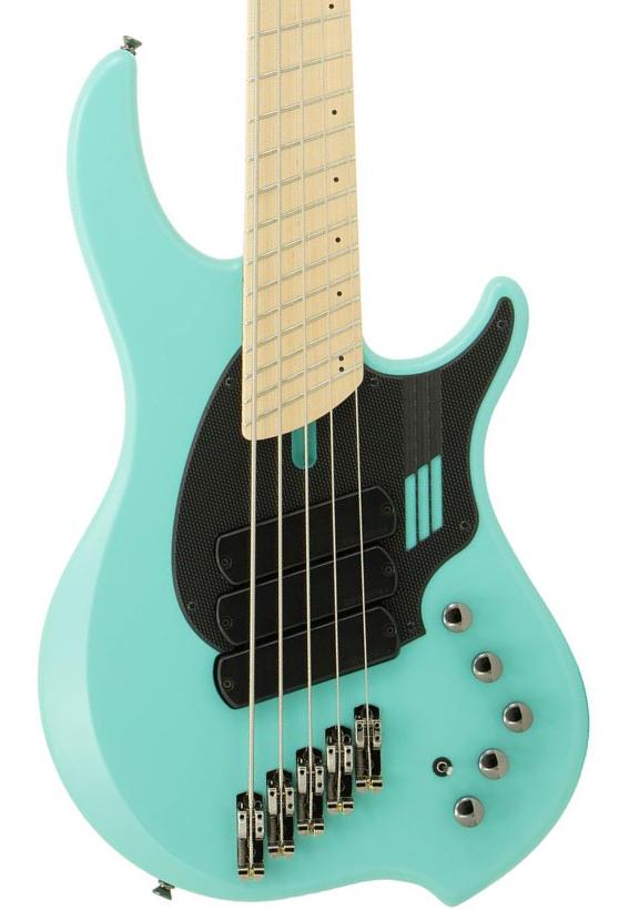 Solid body electric bass Dingwall Adam Nolly Getgood NG3 3-Pickups 5-String (MN) - Matte Celestial Blue