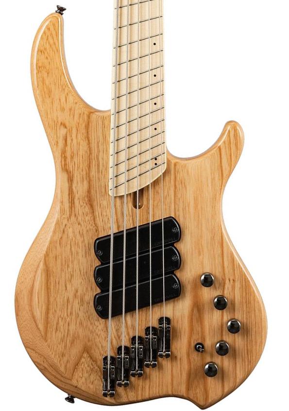 Solid body electric bass Dingwall Combustion 5 3-Pickups (MN) - natural