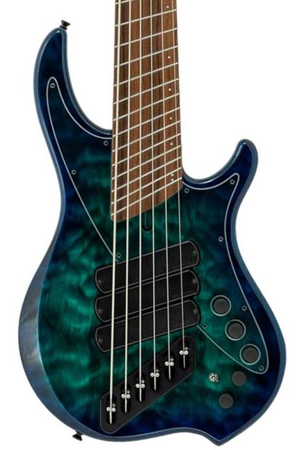 Nashville Combustion 3-Pickups (6-String, PF) - Whalepool Burst