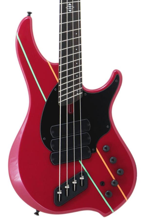 Solid body electric bass Dingwall John Taylor Rio Dream JT3 Ltd - CRANBERRY PEARL