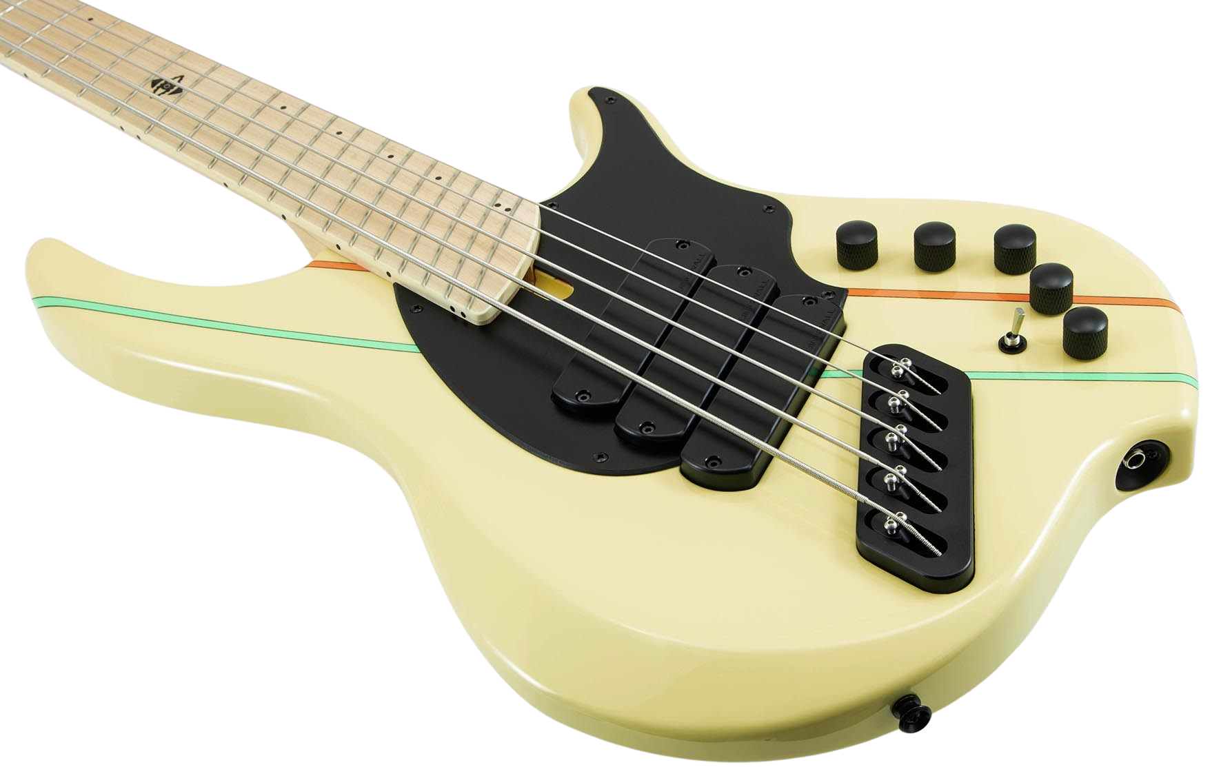 Dingwall John Taylor Rio Dream Jt3 5c Ltd Signature 3pu Active Mn - Creme - Solid body electric bass - Variation 1